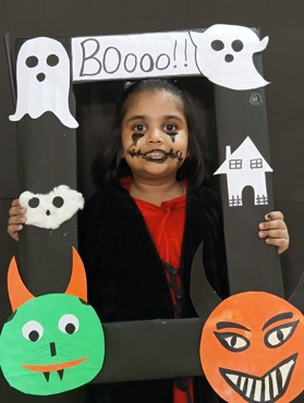 HALLOWEEN DAY CELEBRATION AT UDAYAN KIDZ ASHIYANA NAGAR ,PATNA