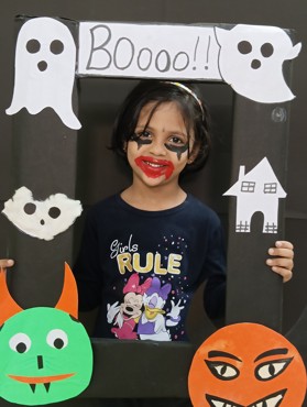 HALLOWEEN DAY CELEBRATION AT UDAYAN KIDZ ASHIYANA NAGAR ,PATNA