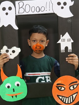 HALLOWEEN DAY CELEBRATION AT UDAYAN KIDZ ASHIYANA NAGAR ,PATNA