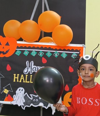 HALLOWEEN DAY CELEBRATION AT UDAYAN KIDZ ASHIYANA NAGAR ,PATNA