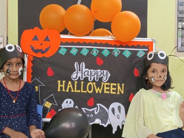 HALLOWEEN DAY CELEBRATION AT UDAYAN KIDZ ASHIYANA NAGAR ,PATNA