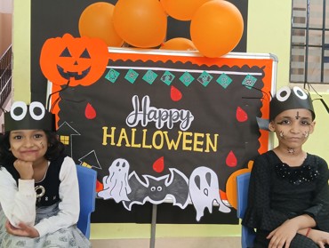 HALLOWEEN DAY CELEBRATION AT UDAYAN KIDZ ASHIYANA NAGAR ,PATNA