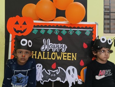 HALLOWEEN DAY CELEBRATION AT UDAYAN KIDZ ASHIYANA NAGAR ,PATNA