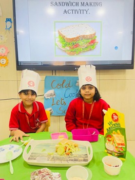 Sandwich making activity