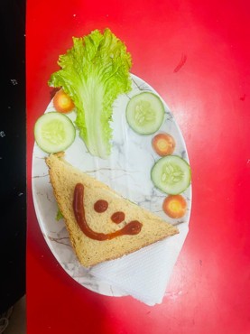 Sandwich making activity