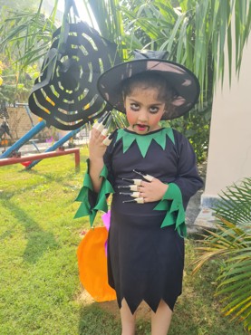 HALLOWEEN PARTY AT UDAYAN KIDZ SEC 108