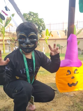 HALLOWEEN PARTY AT UDAYAN KIDZ SEC 108