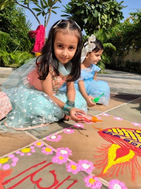 DIWALI CELEBRATION AT UK GURUGRAM SEC 108