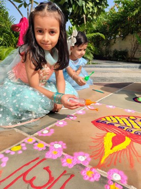 DIWALI CELEBRATION AT UK GURUGRAM SEC 108