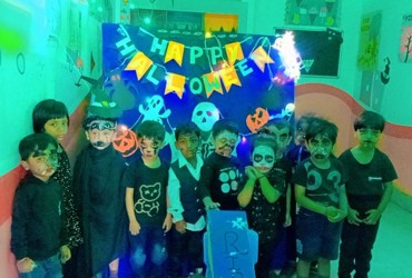 HALLOWEEN PARTY AT UDAYAN KIDZ AG COLONY