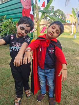 HALLOWEEN PARTY AT UDAYAN KIDZ SEC 108