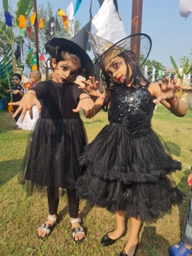 HALLOWEEN PARTY AT UDAYAN KIDZ SEC 108