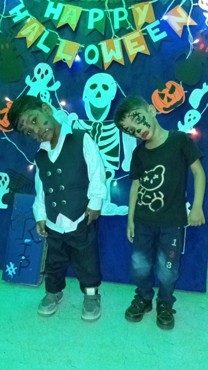 HALLOWEEN PARTY AT UDAYAN KIDZ AG COLONY