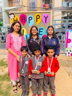 JR.KG AND SR.KG SPORTS DAY CELEBRATION IN GPIS SECTOR -8 DWARKA