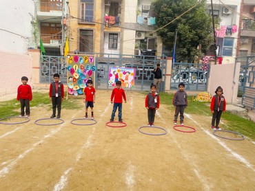 JR.KG AND SR.KG SPORTS DAY CELEBRATION IN GPIS SECTOR -8 DWARKA