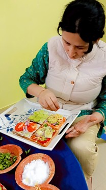 SANDWICH MAKING ACTIVITY AT UDAYAN KIDZ ASHIYANA NAGAR, PATNA