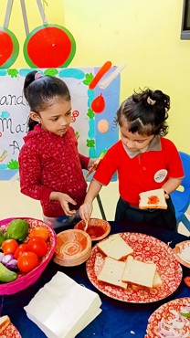 SANDWICH MAKING ACTIVITY AT UDAYAN KIDZ ASHIYANA NAGAR, PATNA