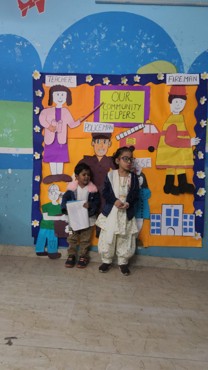 Role play :Our Helpers celebration at udayan kidz sector 8