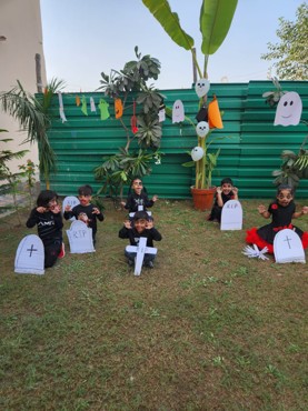 Halloween celebration at Udayan kidz sector 8