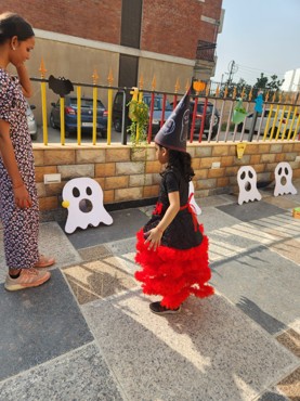 Halloween celebration at Udayan kidz sector 8