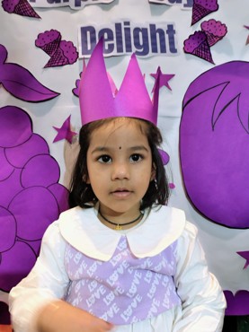 PURPLE DAY  DELIGHT AT UDAYAN KIDZ GURUGRAM SEC 108