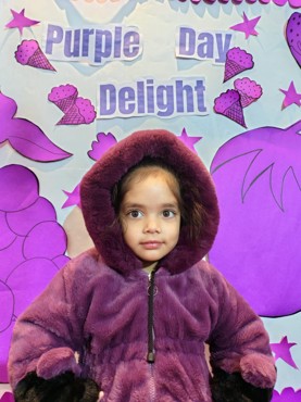 PURPLE DAY  DELIGHT AT UDAYAN KIDZ GURUGRAM SEC 108