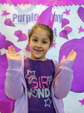 PURPLE DAY  DELIGHT AT UDAYAN KIDZ GURUGRAM SEC 108