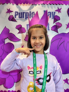 PURPLE DAY  DELIGHT AT UDAYAN KIDZ GURUGRAM SEC 108