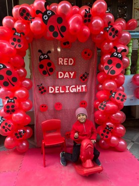 UK 13 Red Day Delight Celebration in Kindergarten!