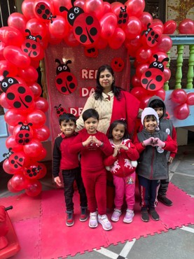 UK 13 Red Day Delight Celebration in Kindergarten!