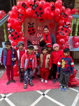 UK 13 Red Day Delight Celebration in Kindergarten!