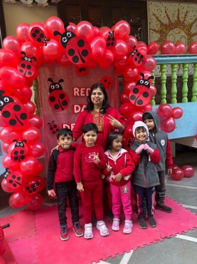 UK 13 Red Day Delight Celebration in Kindergarten!