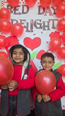 RED DAY DELIGHT AT UDAYAN KIDZ GURUGRAM