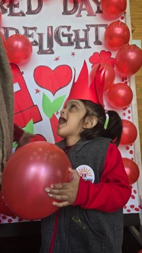 RED DAY DELIGHT AT UDAYAN KIDZ GURUGRAM