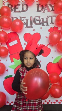 RED DAY DELIGHT AT UDAYAN KIDZ GURUGRAM