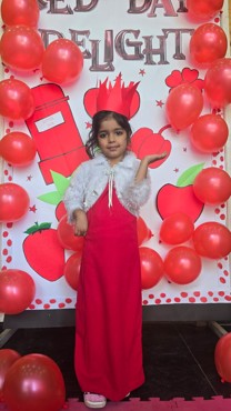 RED DAY DELIGHT AT UDAYAN KIDZ GURUGRAM