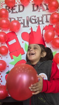 RED DAY DELIGHT AT UDAYAN KIDZ GURUGRAM