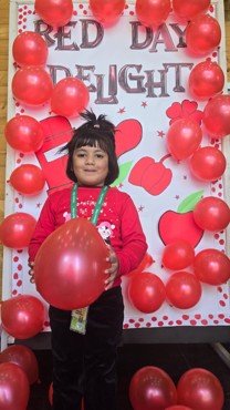 RED DAY DELIGHT AT UDAYAN KIDZ GURUGRAM