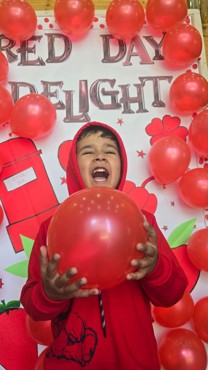 RED DAY DELIGHT AT UDAYAN KIDZ GURUGRAM