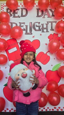 RED DAY DELIGHT AT UDAYAN KIDZ GURUGRAM