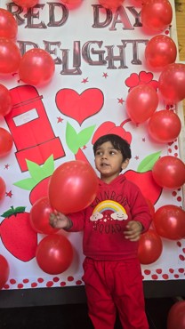 RED DAY DELIGHT AT UDAYAN KIDZ GURUGRAM