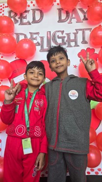 RED DAY DELIGHT AT UDAYAN KIDZ GURUGRAM