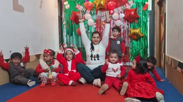 CHRISTMAS CELEBRATION  AT UDAYAN KIDZ GURUGRAM SEC108