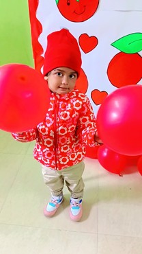 RED COLOUR DAY CELEBRATION AT UDAYAN KIDZ ASHIYANA, NAGAR