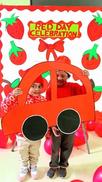 RED COLOUR DAY CELEBRATION AT UDAYAN KIDZ ASHIYANA, NAGAR