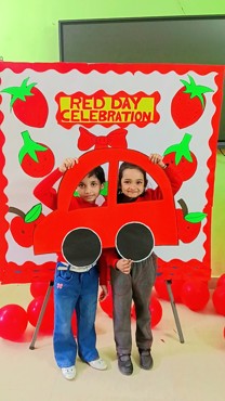 RED COLOUR DAY CELEBRATION AT UDAYAN KIDZ ASHIYANA, NAGAR