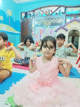 Summer camp week 4 Day 4 at Udayan kidz sec-8