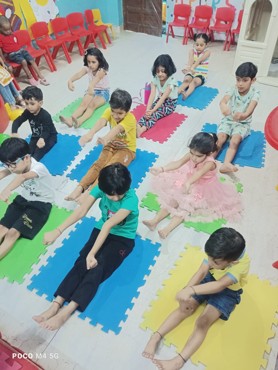 Summer camp week 4 Day 4 at Udayan kidz sec-8