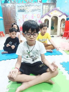 Summer camp week 4 Day 4 at Udayan kidz sec-8