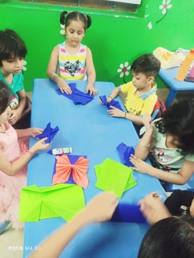 Summer camp week 4 Day 4 at Udayan kidz sec-8